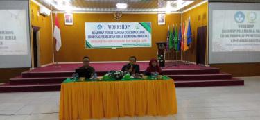 WORKSHOP COACHING KLINIK PROPOSAL PENGABDIAN KEPADA MASYARAKAT  HIBAH KEMENDIKBUDRISTEK TAHUN 2022
